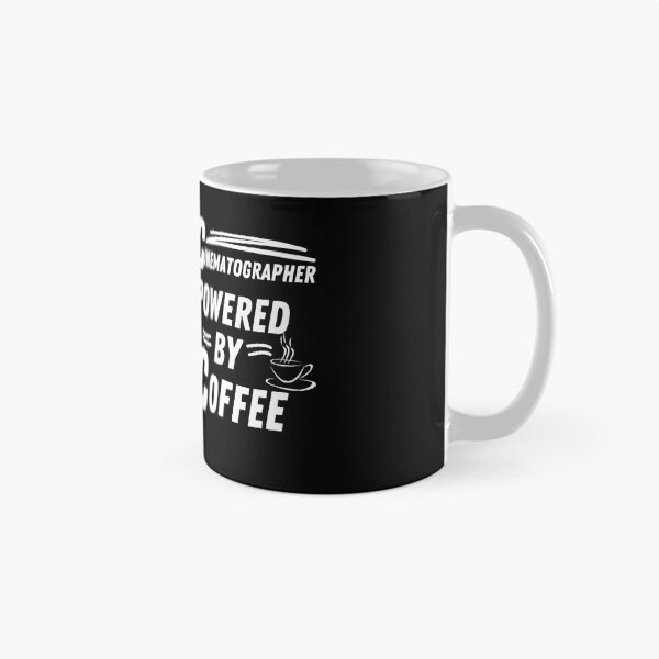 Item preview, Cinematographer powered by coffee designed and sold by annoying-shirts.