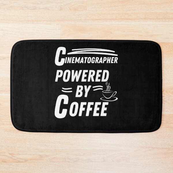 Item preview, Cinematographer powered by coffee designed and sold by annoying-shirts.