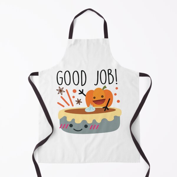 Item preview, Good Job Word With Cake & Pumpkin Design on Redbubble designed and sold by Luxuriously.