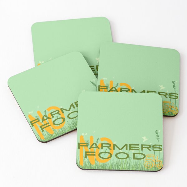 Item preview, No Farmers, No Food. Support your farmers. designed and sold by EpicStuff4All.