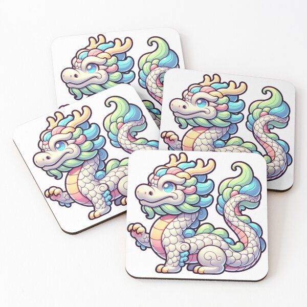 Item preview, Pastel Serenity: Chinese Dragon's Grace designed and sold by herloque.