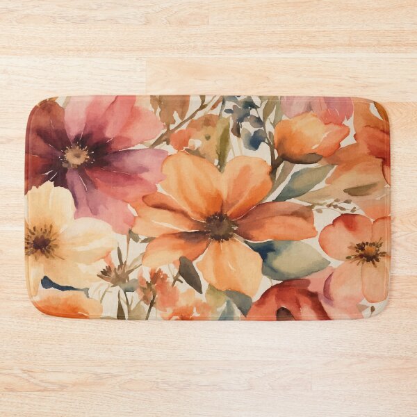 Item preview, flower pattern, seamless pattern, floral pattern, Vintage floral seamless watercolor pattern designed and sold by asbno19.