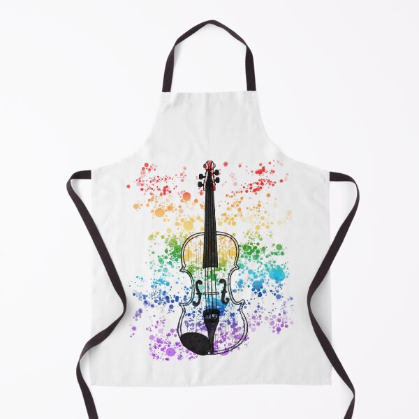 Item preview, Violin Rainbow Colours Violinist String Player Orchestra Musician designed and sold by doodlerob.