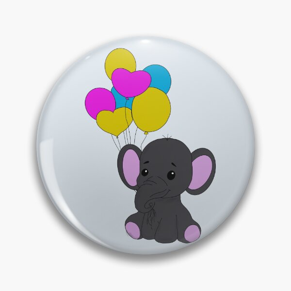 Item preview, Pansexual Elephant PRIDE COLLECTION designed and sold by gobroadway.
