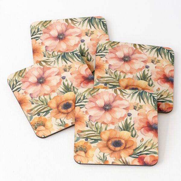 Item preview, flower pattern, seamless pattern, floral pattern, Vintage floral seamless watercolor pattern designed and sold by asbno19.