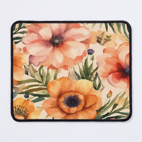 Item preview, flower pattern, seamless pattern, floral pattern, Vintage floral seamless watercolor pattern designed and sold by asbno19.