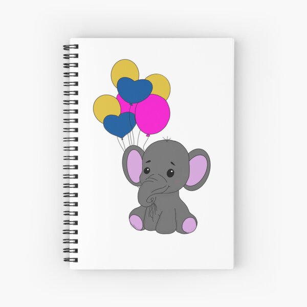 Item preview, Light grey Pansexual Elephant PRIDE COLLECTION designed and sold by gobroadway.