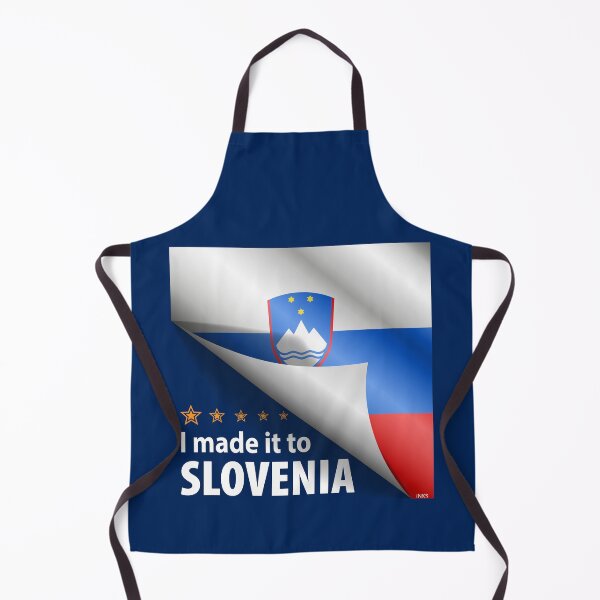 Item preview, I Made It To SLOVENIA Flag Slovenian Flag Sticker T-Shirt 01 designed and sold by LocationInks.