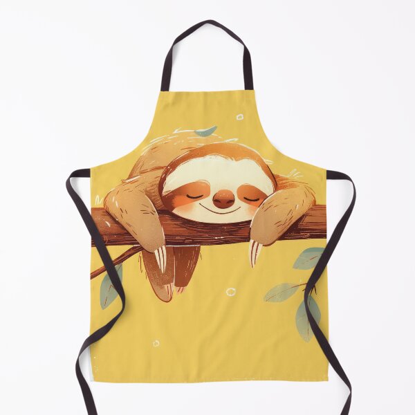 Item preview, Adorable sloth relaxing on the branch designed and sold by JoyfulNat.
