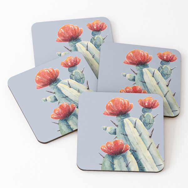 Item preview, Blooming Cactus - Watercolour Painting designed and sold by Pattokarts.