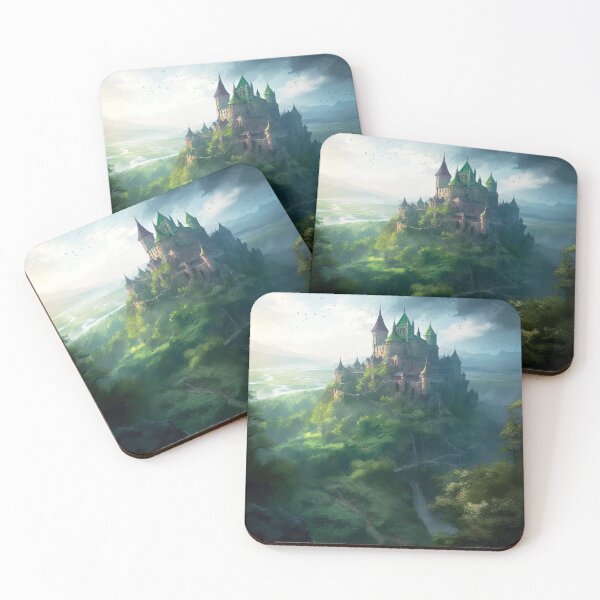 Item preview, Enchanted Castle Amidst the Clouds designed and sold by Algo-Palette.