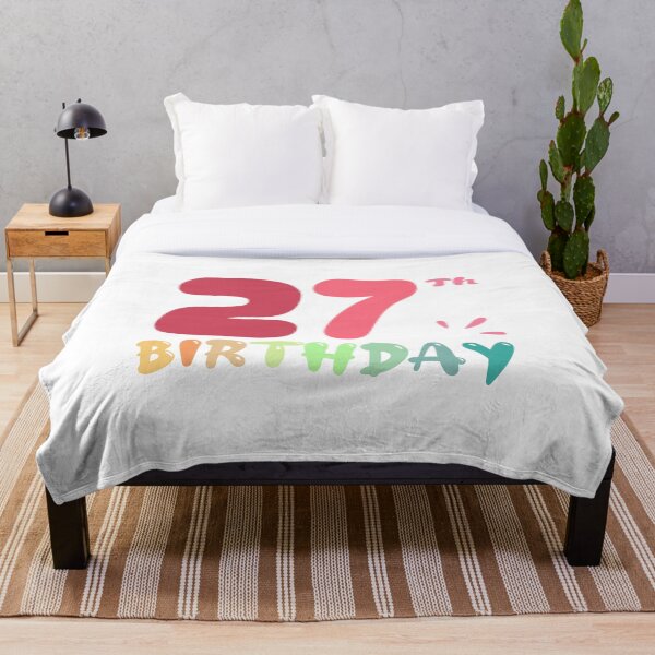 Item preview, Feliz cumpleaños número 27 designed and sold by SimpleP.