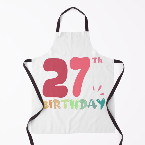 Item preview, Happy 27th Birthday designed and sold by SimpleP.