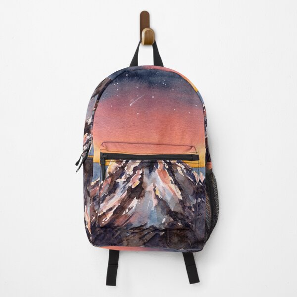 Item preview, Sunset over the Mountains - Watercolour Painting designed and sold by Pattokarts.