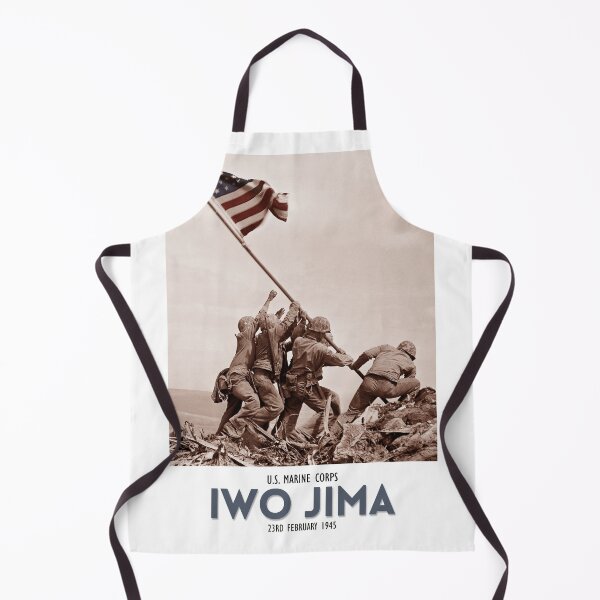 Artikelvorschau, Das US Marine Corps hisst 1945 die Stars & Stripes auf Iwo Jima. entworfen und verkauft von Paul Rowland.