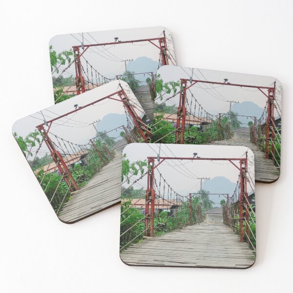 Item preview, Above the Waters: The Vang Vieng Suspension Bridge designed and sold by franck380.