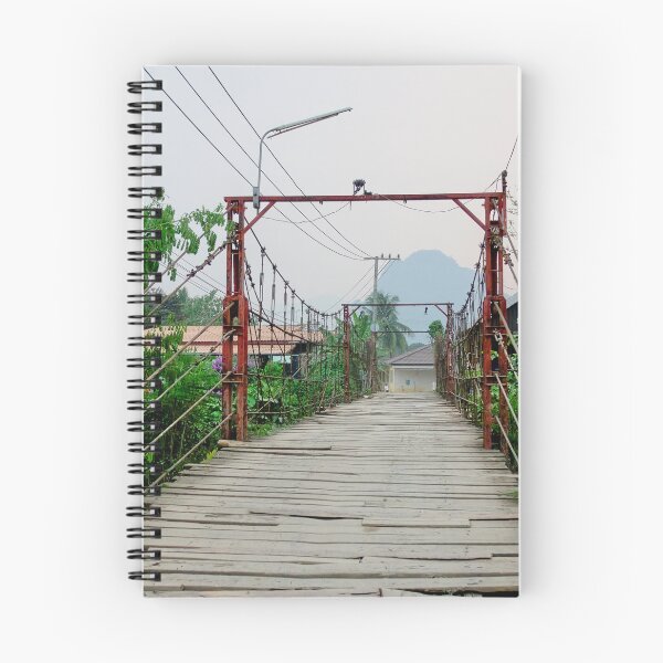 Item preview, Above the Waters: The Vang Vieng Suspension Bridge designed and sold by franck380.
