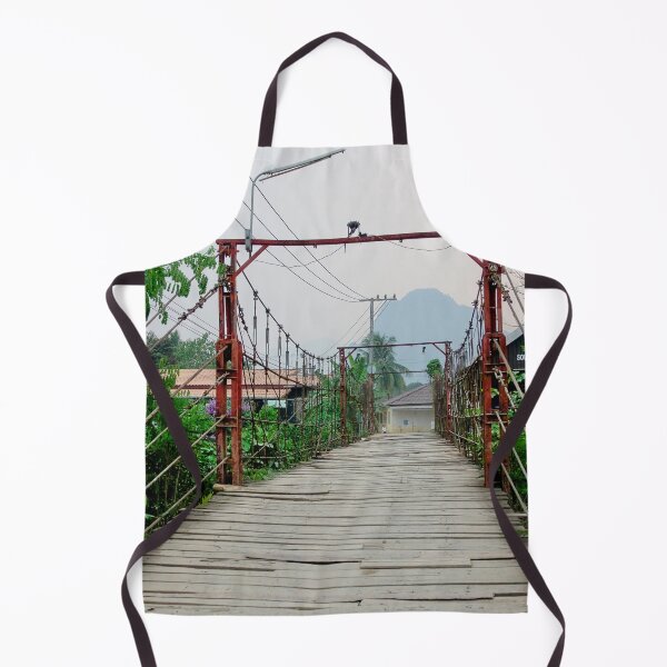 Item preview, Above the Waters: The Vang Vieng Suspension Bridge designed and sold by franck380.
