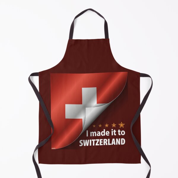 Item preview, I Made It To SWITZERLAND Flag Swiss Flag Sticker T-Shirt 01 designed and sold by LocationInks.