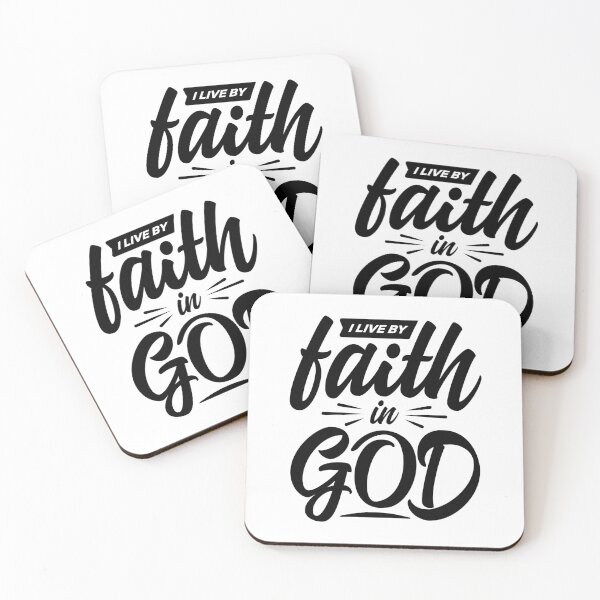 Item preview, I live by faith in God designed and sold by RISEONLINE.