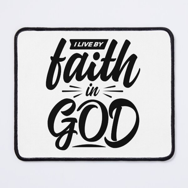 Item preview, I live by faith in God designed and sold by RISEONLINE.