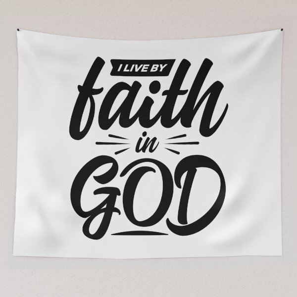 Item preview, I live by faith in God designed and sold by RISEONLINE.