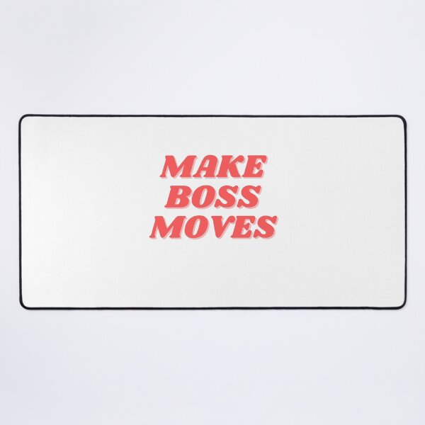 Item preview, make boss moves, red designed and sold by ChiWellness Shop.