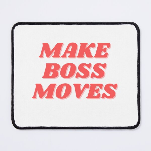 Item preview, make boss moves, red designed and sold by ChiWellness Shop.
