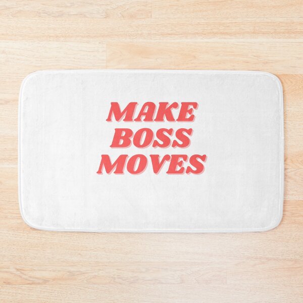 Item preview, make boss moves, red designed and sold by ChiWellness Shop.