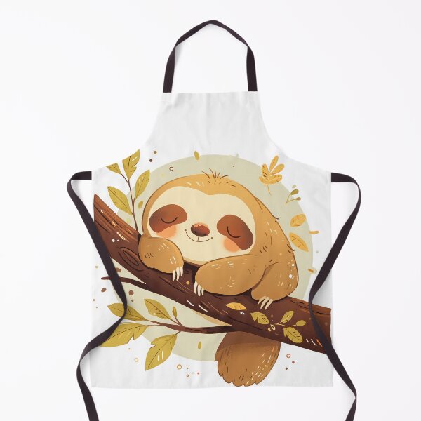 Item preview, Funny sloth on the tree designed and sold by JoyfulNat.