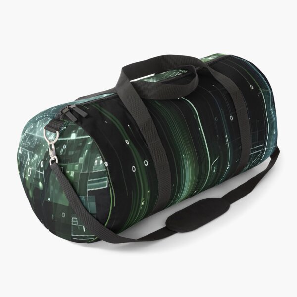 Item preview, Mesmerizing Digital Rain Green Graphic Art - Futuristic Design designed and sold by PandaTShirtShop.