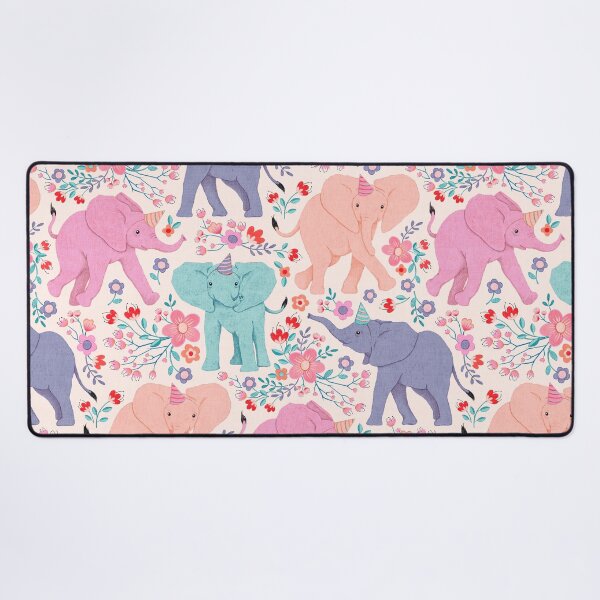 Item preview, Elephants Entertain with Wonderful Wildflowers designed and sold by Perrin Le Feuvre.