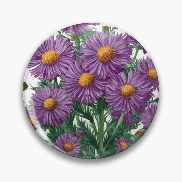 Item preview, purple aster designed and sold by hamzamah.