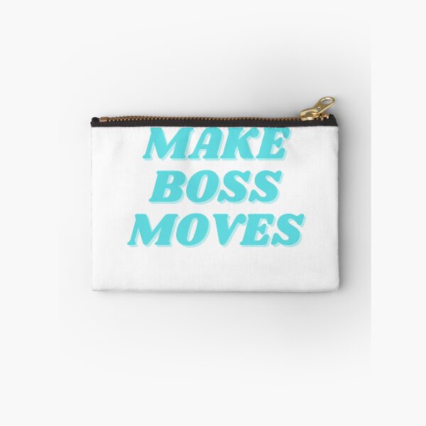 Item preview, make boss moves, turquoise  designed and sold by ChiWellness Shop.