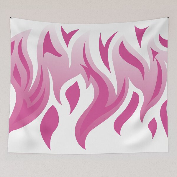 Item preview, Fire flame pink designed and sold by Wolagno.
