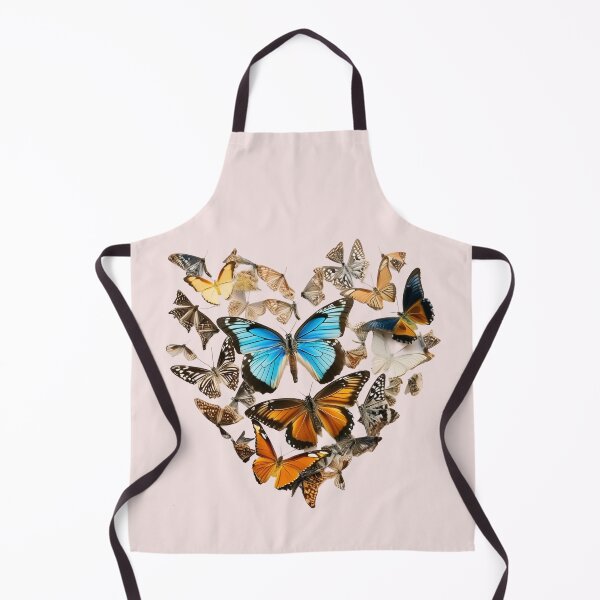 Item preview, Colorful butterflies in heart shape. designed and sold by SynyaStyle.