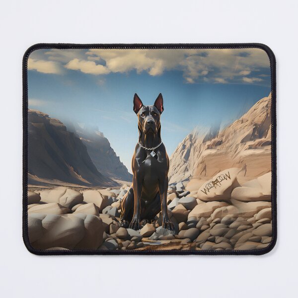 Item preview, Dog in the stony desert designed and sold by Woof-WoofSK.