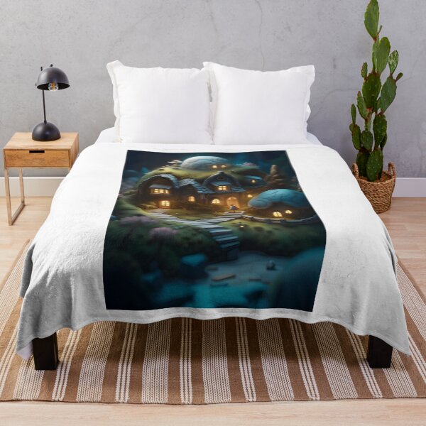 Item preview, Cozy fantasy mini cottage scene designed and sold by K1ndo.