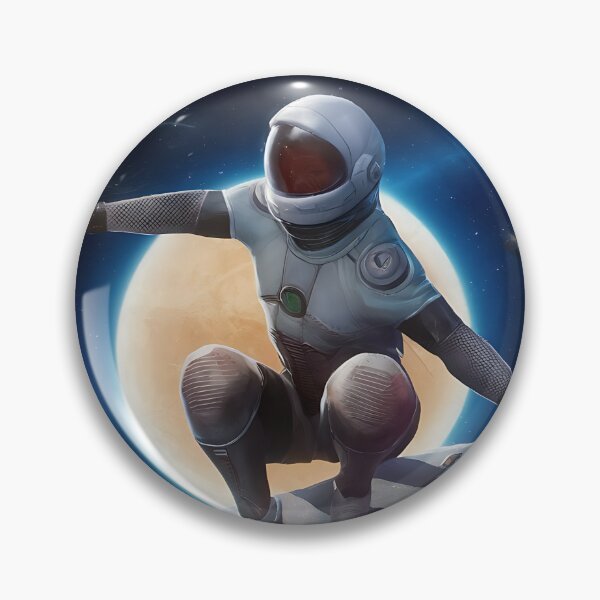 Item preview, Space Surfer with blue light designed and sold by DunuStore.