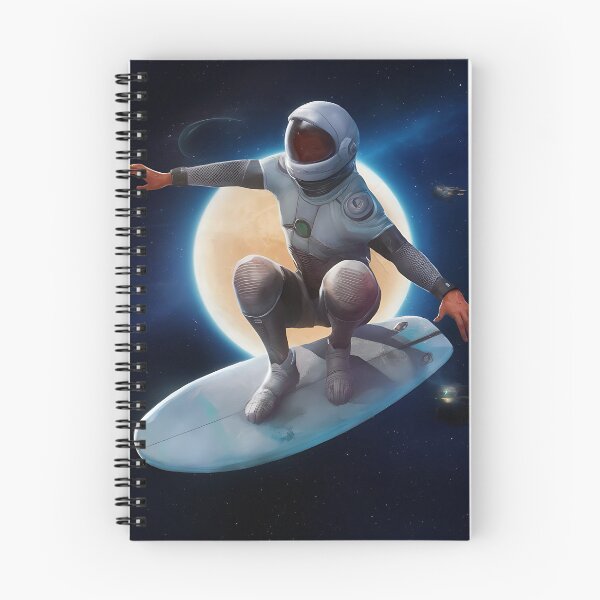 Item preview, Space Surfer with blue light designed and sold by DunuStore.