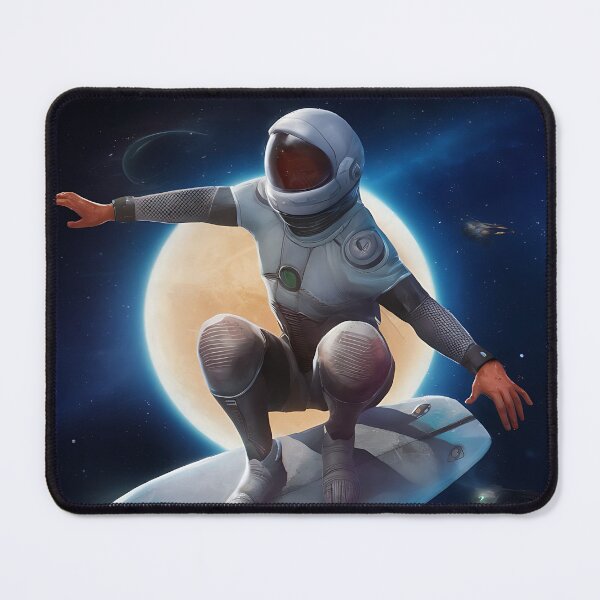Item preview, Space Surfer with blue light designed and sold by DunuStore.