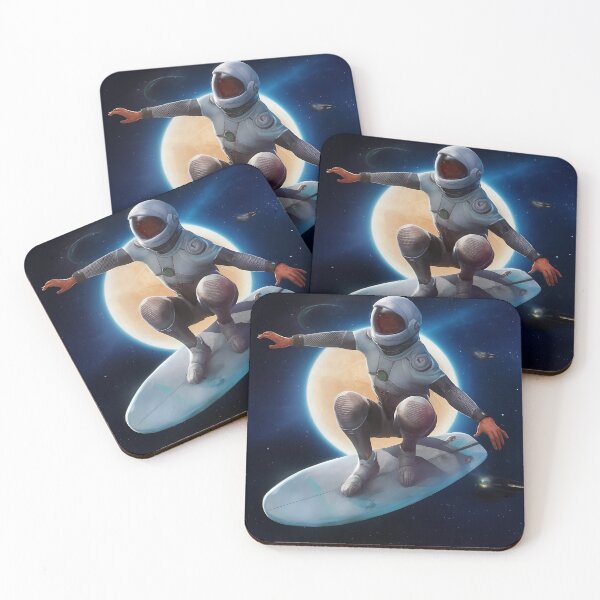 Item preview, Space Surfer with blue light designed and sold by DunuStore.