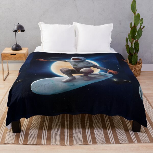 Item preview, Space Surfer with blue light designed and sold by DunuStore.