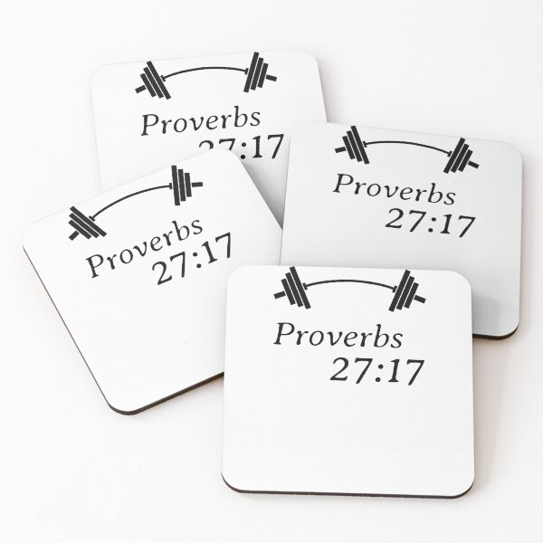 Item preview, Proverbs 27:17 designed and sold by TwoBrothersTs.
