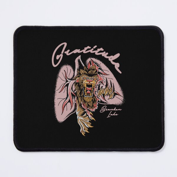 Item preview, Brandon Lake Merch Gratitude Lion Inside Of Those Lungs designed and sold by ILLUCEND-ARTS.