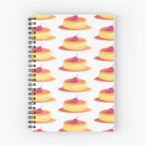 Item preview, Delicious Caramel flan, vanilla custard, por art watercolor illustration designed and sold by Kooky-Angie.