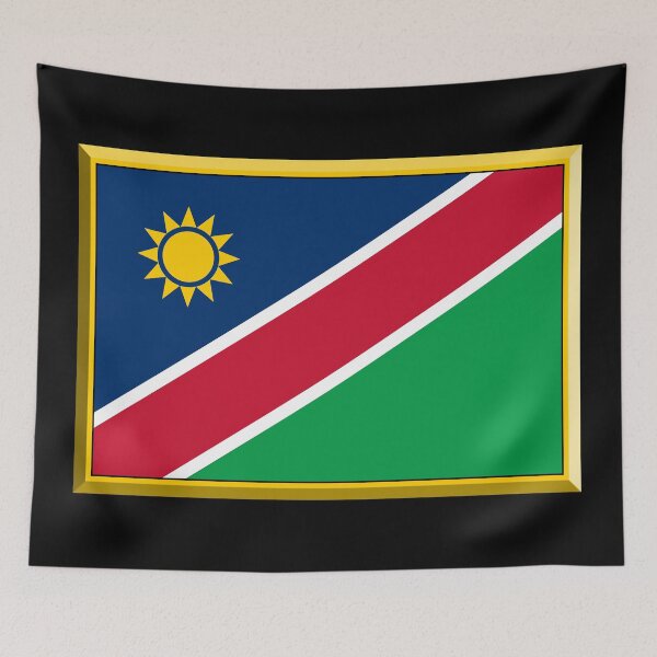Item preview, NAMIBIAN Flag Gifts, Stickers & Products (F) designed and sold by mpodger.