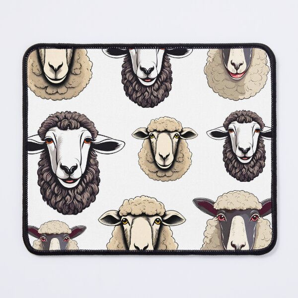 Item preview, Funny Sheep Face 5 designed and sold by Tom-Johnson.