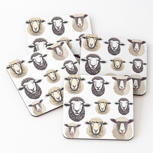 Item preview, Funny Sheep Face 5 designed and sold by Tom-Johnson.