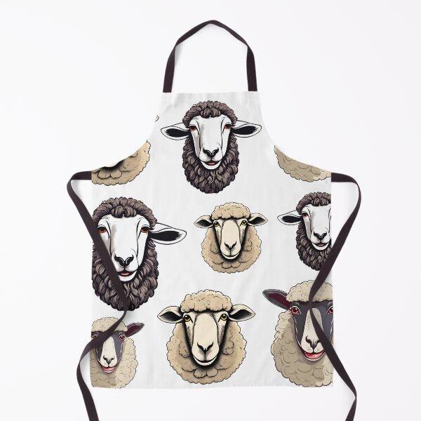 Item preview, Funny Sheep Face 5 designed and sold by Tom-Johnson.